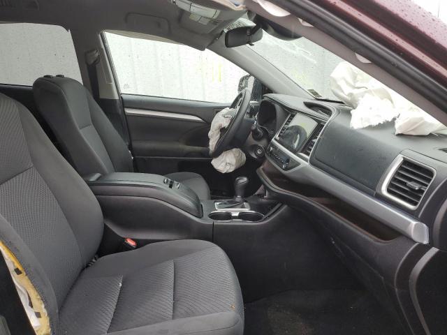 Photo 5 from auction – 2018 TOYOTA HIGHLANDER with VIN 5TDBZRFH6JS880345