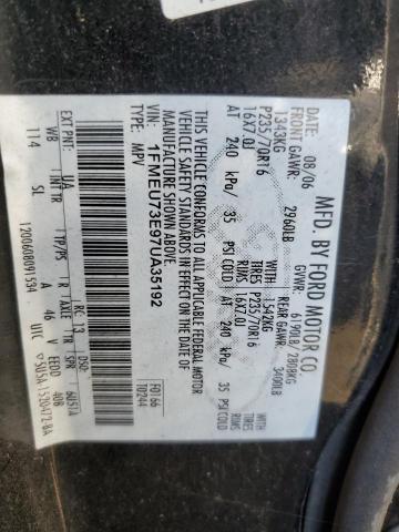 Photo 10 from auction – 2007 FORD EXPLORER X with VIN 1FMEU73E97UA35192
