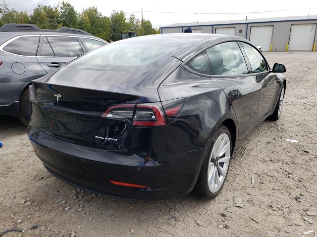 Photo 4 from auction – 2022 TESLA MODEL 3 with VIN 5YJ3E1EB5NF186478