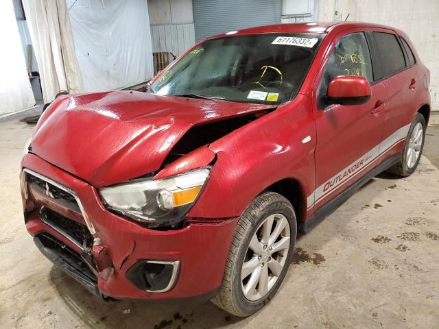 Photo 2 from auction – 2014 MITSUBISHI OUTLANDER with VIN 4A4AR3AU8EE026538