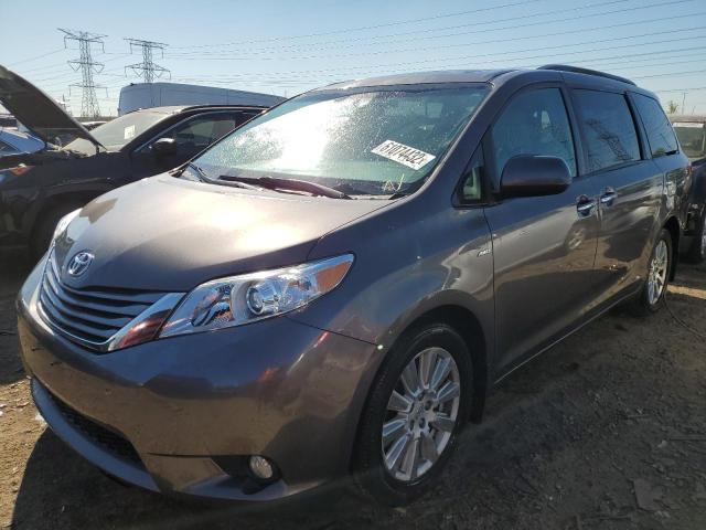 Photo 2 from auction – 2017 TOYOTA SIENNA XLE with VIN 5TDDZ3DC7HS147762