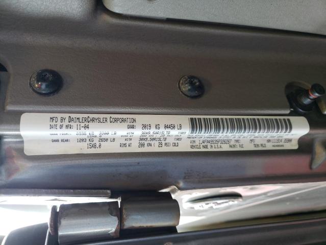Photo 10 from auction – 2005 JEEP WRANGLER / with VIN 1J4FA49S35P326287