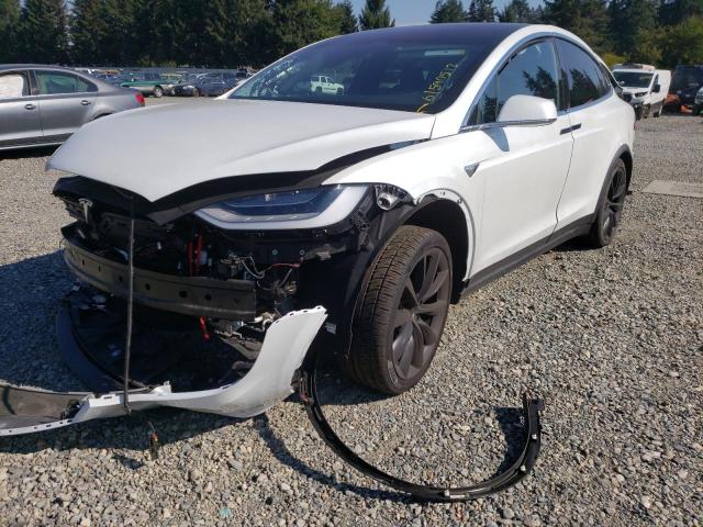 Photo 2 from auction – 2020 TESLA MODEL X with VIN 5YJXCBE23LF272804