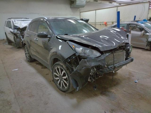 KIA SPORTAGE E 2017 with VIN KNDPNCAC3H7290456 - Photo from auction