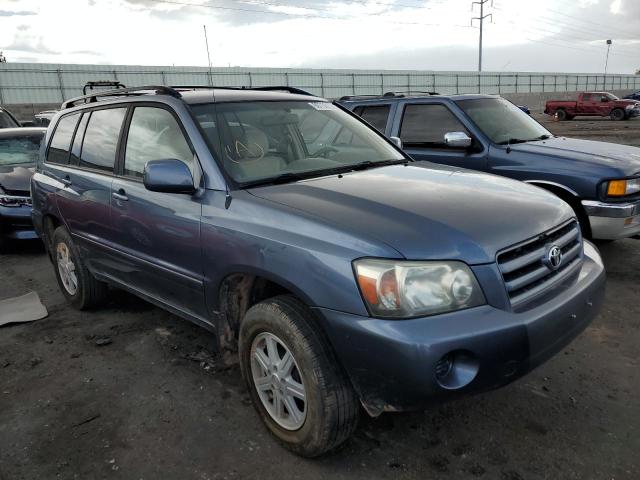 TOYOTA HIGHLANDER 2006 with VIN JTEDD21A060140921 - Photo from auction