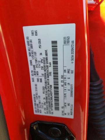 Photo 10 from auction – 2020 FORD F150 SUPER with VIN 1FTEW1C50LKD71749