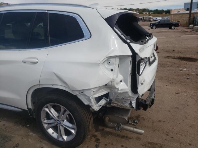Photo 10 from auction – 2021 BMW X3 XDRIVE3 with VIN 5UXTY5C09M9H04425