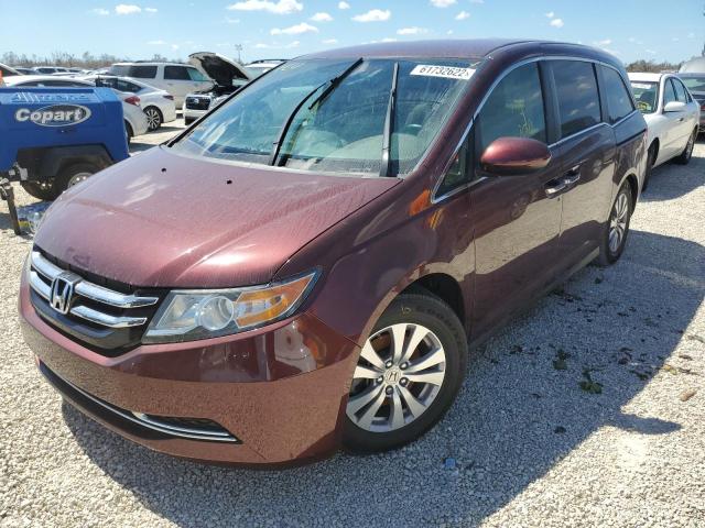 Photo 2 from auction – 2017 HONDA ODYSSEY EX with VIN 5FNRL5H49HB009487