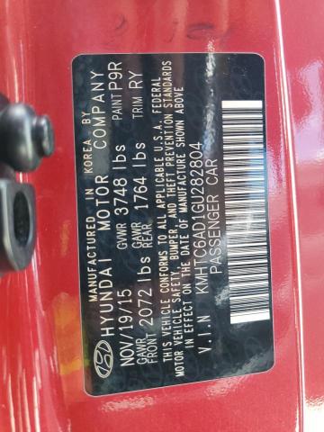 Photo 10 from auction – 2016 HYUNDAI VELOSTER with VIN KMHTC6AD1GU282804