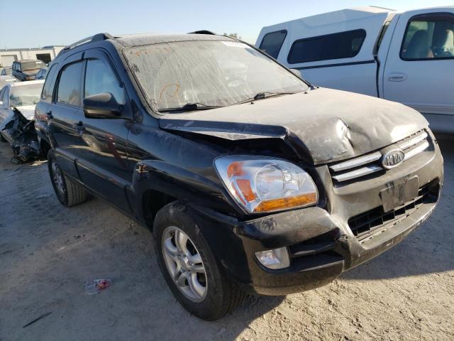 KIA SPORTAGE E 2008 with VIN KNDJE723887492981 - Photo from auction