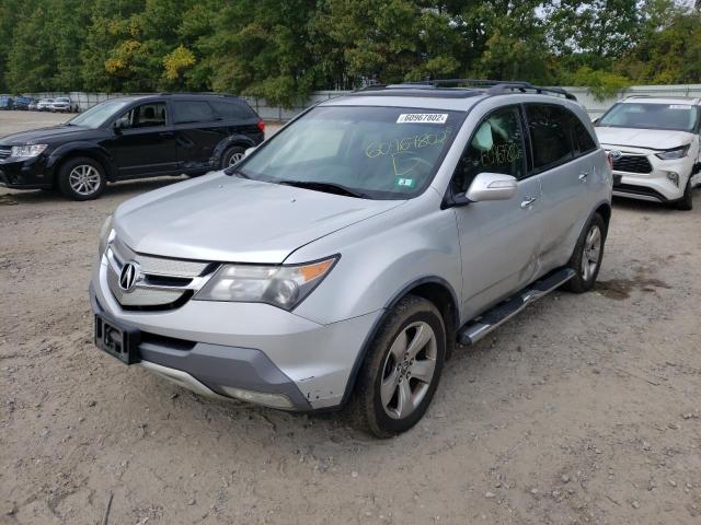 Photo 2 from auction – 2009 ACURA MDX TECHNO with VIN 2HNYD28699H527730