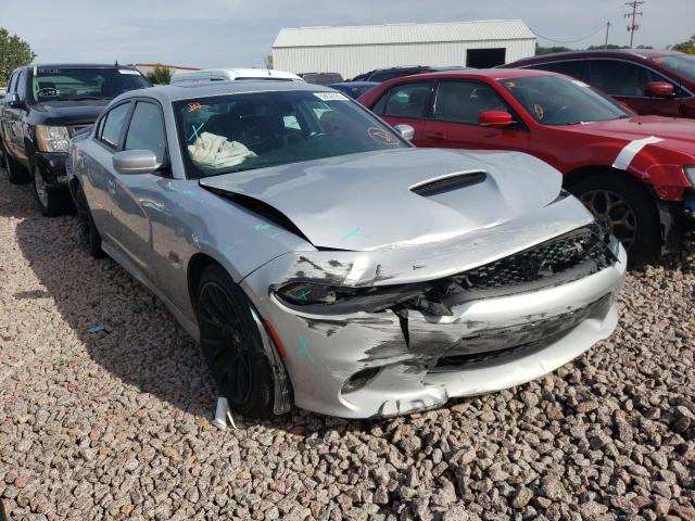DODGE CHARGER SC 2019 with VIN 2C3CDXGJ0KH718384 - Photo from auction