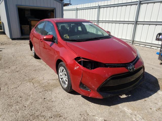 TOYOTA COROLLA L 2018 with VIN 5YFBURHE6JP805252 - Photo from auction