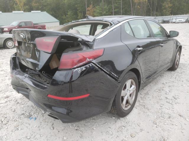 Photo 4 from auction – 2014 KIA OPTIMA LX with VIN 5XXGM4A70EG331835