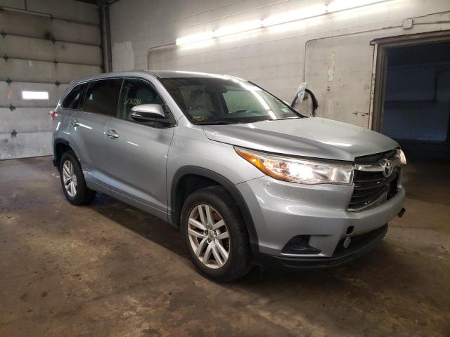 TOYOTA HIGHLANDER 2015 with VIN 5TDZARFH5FS015542 - Photo from auction