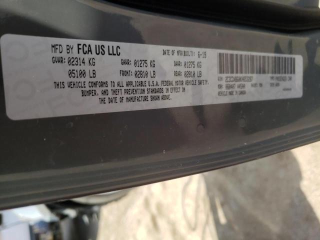 Photo 10 from auction – 2019 DODGE CHARGER SX with VIN 2C3CDXBG0KH653287