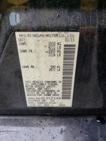 Photo 10 from auction – 2015 NISSAN ALTIMA 2.5 with VIN 1N4AL3AP7FC257548