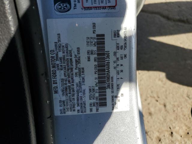 Photo 10 from auction – 2010 MERCURY MILAN with VIN 3MEHM0HA4AR613601