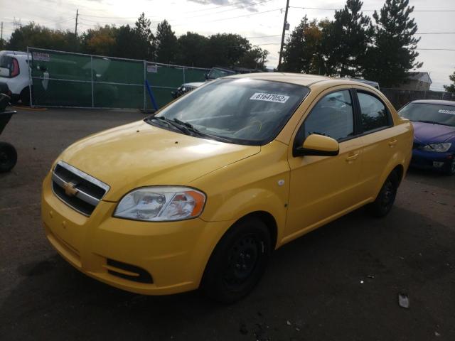 Photo 2 from auction – 2008 CHEVROLET AVEO BASE with VIN KL1TD56688B160399