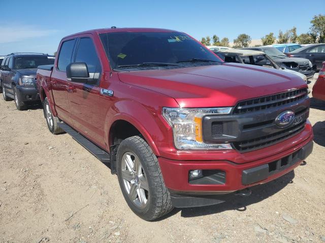 FORD F150 SUPER 2018 with VIN 1FTEW1EP9JFE59901 - Photo from auction