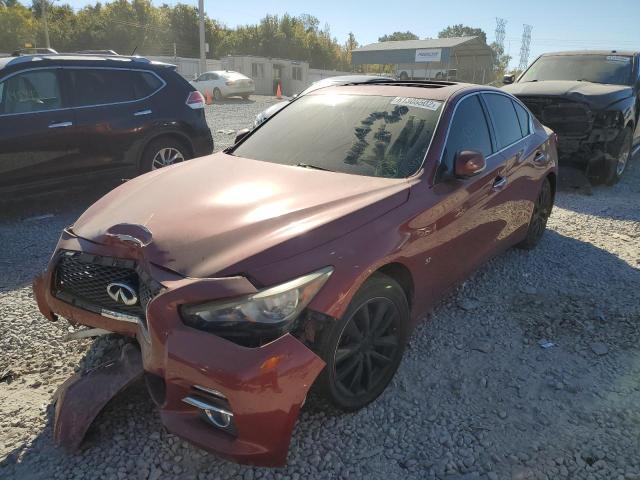 Photo 2 from auction – 2014 INFINITI Q50 BASE with VIN JN1BV7AR5EM695093