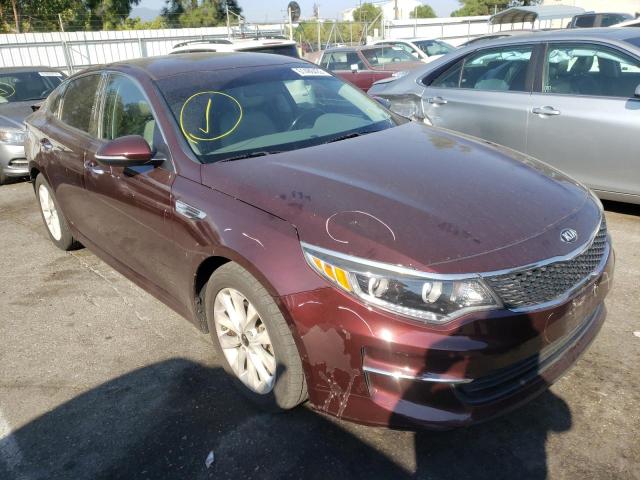 Foto 1 de la subasta – 2016 KIA OPTIMA EX con VIN 5XXGU4L31GG013753