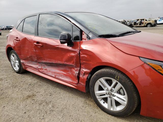 Photo 9 from auction – 2020 TOYOTA COROLLA SE with VIN JTND4RBEXL3092719