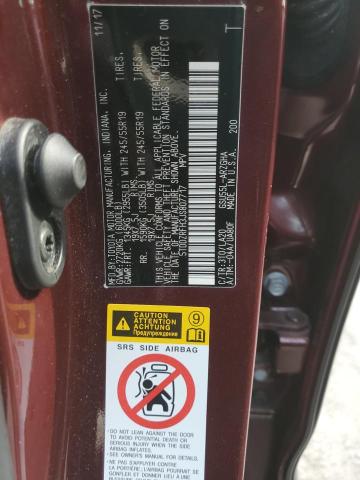 Photo 10 from auction – 2018 TOYOTA HIGHLANDER with VIN 5TDDZRFH3JS807717
