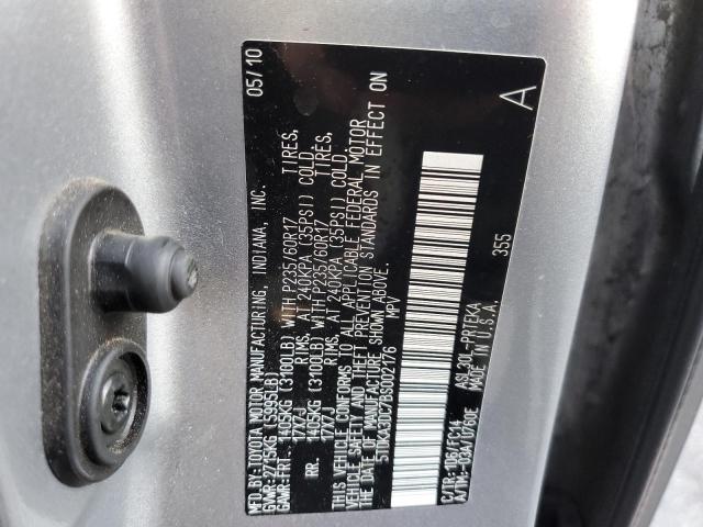 Фото 10 с аукциона – 2011 TOYOTA SIENNA BAS с VIN 5TDKA3DC7BS002176