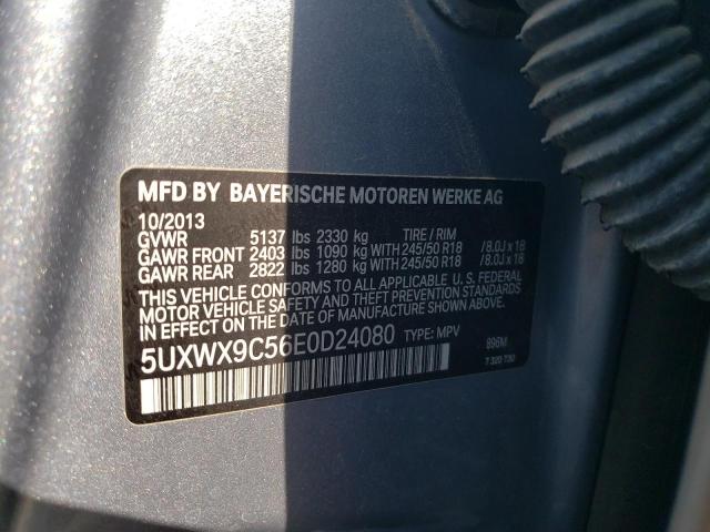 Photo 10 from auction – 2014 BMW X3 with VIN 5UXWX9C56E0D24080