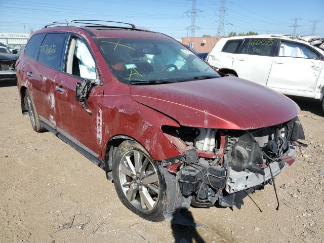 NISSAN PATHFINDER 2015 with VIN 5N1AR2MM7FC606904 - Photo from auction