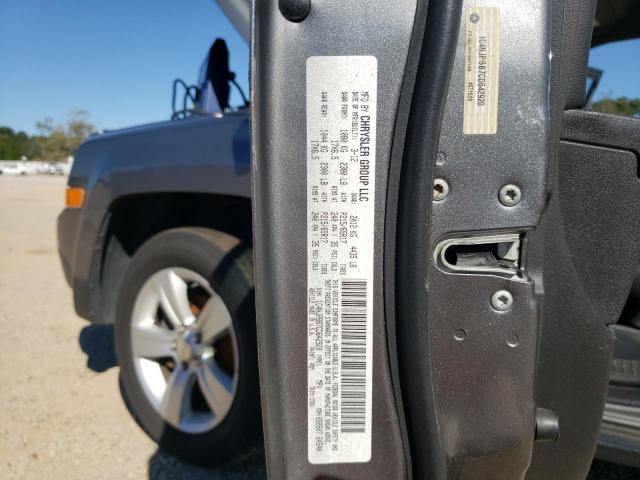 Photo 10 from auction – 2012 JEEP PATRIOT SP with VIN 1C4NJPBB7CD642920