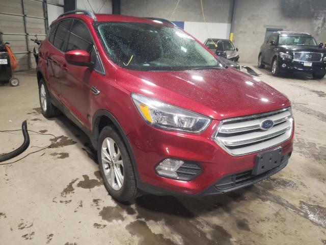 FORD ESCAPE SE 2018 with VIN 1FMCU9GD9JUB94855 - Photo from auction