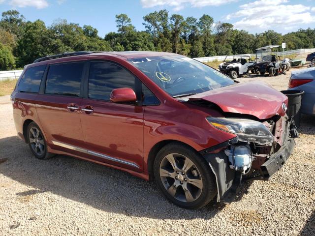 TOYOTA SIENNA SPO 2015 with VIN 5TDXK3DC2FS570814 - Photo from auction