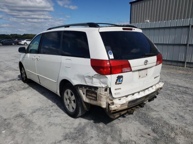 Photo 3 from auction – 2004 TOYOTA SIENNA LE with VIN 5TDZA23C84S157140