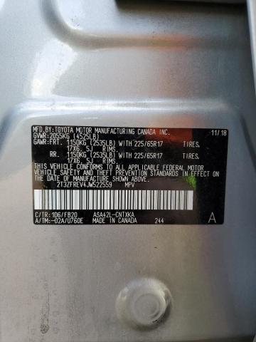 Photo 10 from auction – 2018 TOYOTA RAV4 LE with VIN 2T3ZFREV4JW522559