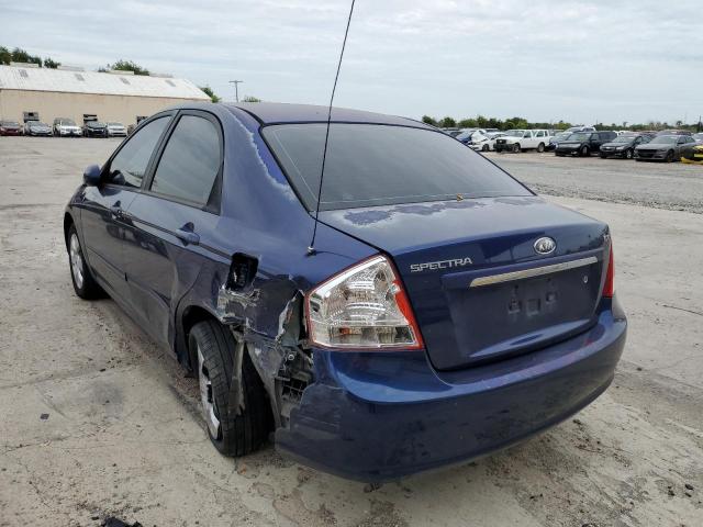 Photo 3 from auction – 2009 KIA SPECTRA EX with VIN KNAFE221095609230