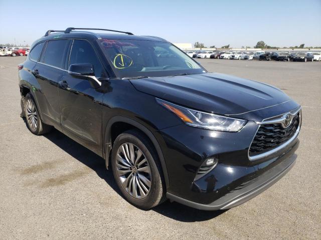 TOYOTA HIGHLANDER 2022 with VIN 5TDFZRBH7NS210879 - Photo from auction