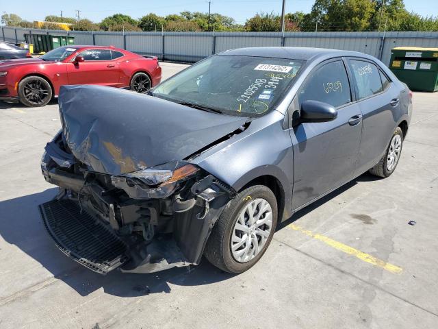 Photo 2 from auction – 2017 TOYOTA COROLLA L with VIN 5YFBURHE6HP595620