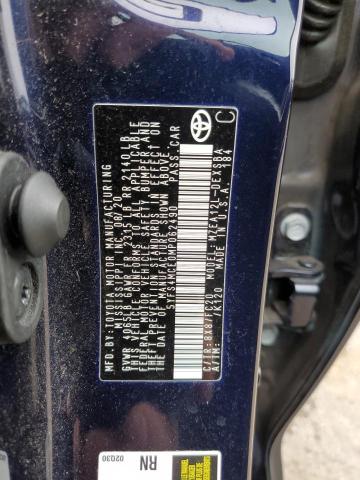 Photo 10 from auction – 2021 TOYOTA COROLLA SE with VIN 5YFS4MCE0MP062490