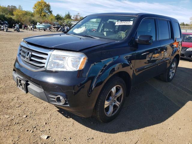 Photo 2 from auction – 2014 HONDA PILOT EX with VIN 5FNYF4H46EB010153