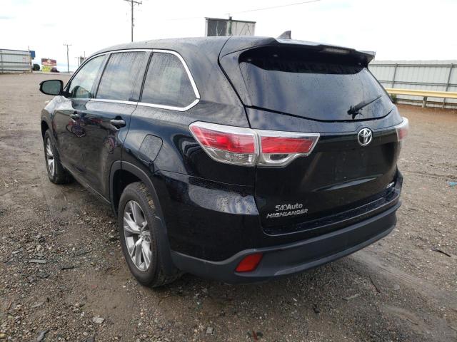 Photo 3 from auction – 2015 TOYOTA HIGHLANDER with VIN 5TDBKRFH1FS115569