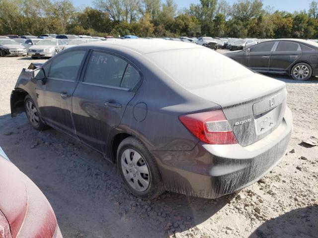 Photo 3 from auction – 2012 HONDA CIVIC LX with VIN 19XFB2F50CE108052