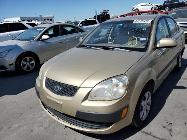 Photo 2 from auction – 2008 KIA RIO BASE with VIN KNADE123686354854