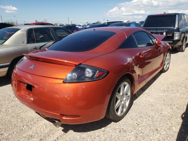 Photo 4 from auction – 2007 MITSUBISHI ECLIPSE GT with VIN 4A3AK34T67E004410