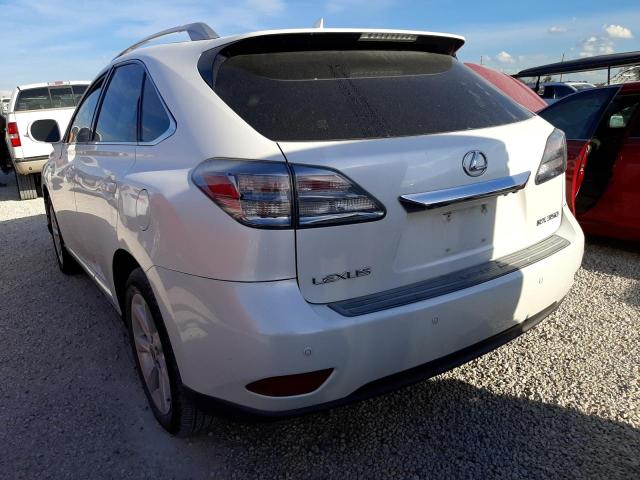 Photo 3 from auction – 2010 LEXUS RX 350 with VIN JTJZK1BA5A2406808