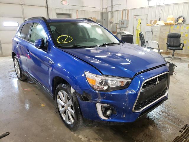 MITSUBISHI OUTLANDER 2015 with VIN 4A4AR4AWXFE055953 - Photo from auction