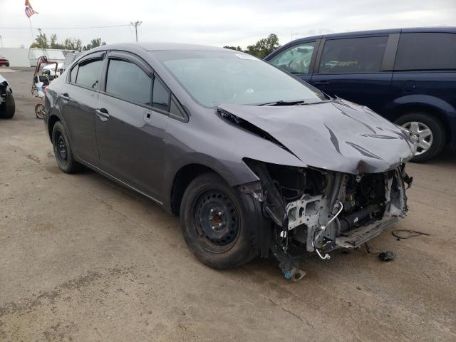 HONDA CIVIC LX 2015 with VIN 19XFB2F58FE276283 - Photo from auction
