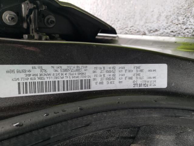 Photo 10 from auction – 2020 RAM 1500 BIG H with VIN 1C6RRFFG7LN268515