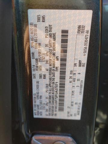 Photo 10 from auction – 2015 FORD ESCAPE S with VIN 1FMCU0F72FUA37571